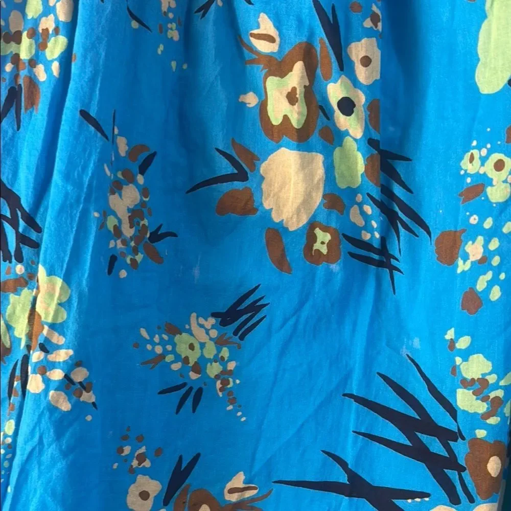 Tory Burch Printed Smocked Mini Dress